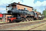 50 8068 des Sächsischen Eisenbahnmuseum Chemnitz-Hilbersdorf e.V. (SEM) steht anlässlich des 28. Heizhausfests im SEM.
[25.8.2019 | 13:29 Uhr]