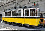 Triebwagen SSB 610 (Reihe 600), Baujahr 1929, der Stuttgarter Straßenbahnen AG (SSB) ist im Straßenbahnmuseum Stuttgart ausgestellt.