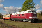 14.10.2012, Bw Weimar, Das herbstliche Eisenbahnfest lockte auch in diesem Jahr.