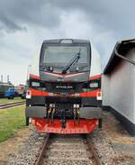 Beim Sainsonstart des Th�ringer Eisenbahnvereins am 12.06.2021 in Weimar, pr�sentierte sich die 159 227-8 (90 80 2159 227-8 D-RCM) erstmals der �ffentlichkeit in den Unternehmensfarben der Erfurter