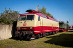 120 005-4 - Weimar 10.10.21 (Das Eisenbahnmuseum hatte zum Zwiebelmarkt wieder seine Pforten geöffnet) 