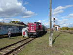 LOK OST 298 135-5 am 28.09.2019 beim Herbstfest im TBw Staßfurt.