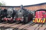 Gut, da� man sie aufgehoben hat! Die 94 2105, einzige erhaltene Lok der S�chsischen XI HT und der ehemaligen Steilstrecke bei Eibenstock, steht zum Tag der Schiene am 20.09.2026 im Bw Schwarzenberg
