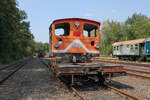 Das F�hrerhaus der 333 042 am 16.08.2026 in Schwarzerden.