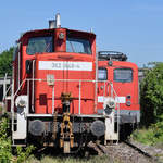 362 848-4 & 140 432-6 Anfang Juni 2019 in Nördlingen.