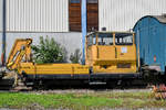 Den Schwer-Kleinwagen 53 0208-8 war Anfang August 2020 in Obing zu sehen.