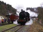 Lok 4 der DFS beim umfahren der Ganitur In Beringersmhle