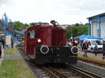 Historische Eisenbahn Frankfurt am Main Köf2 (322 607-3) am 16.05.16 Königstein Bhf