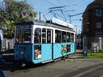 HSB Tw 80 am 18.10.14 in Mannheim zum Tag der Offenen Tür in RNV Betriebshof