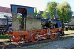 Kandertalbahn, die Lok 7, befrdert den Museumszug, Sept.2012