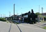 378.78 mit dem Pz6 nach Kandern am Abend des 11.08.13 abfahrbereit in Haltingen.