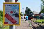 Der letzte Sommer f�r den Schluff. Da sich viel rumgesprochen hat das der Schluff Ende 2026 den Betrieb einstellt ist der Andrang gro�. So sind mittlerweile alle Tickets f�r die letzte Saison ausgebucht. Fahrkarten k�nnen lediglich vor Ort gekauft werden aber ohne Garantie auf einen Sitzplatz.

Krefeld Sankt T�nis 21.06.2026