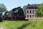 Sommerdampf auf der ehemaligen Merzig-Büschfelder-Eisenbahn.