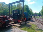 6102 und die andere Lok ist 199 041 welche beim Bahnhofsfest am 13.5.2023 im frei Gelände standen