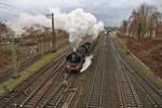 Museumseisenbahn Hanau 50 3552 mit Sonderzug am 09.12.18 in Hanau Hbf 