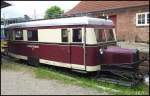 Historische Straenbahn im Straenbahnmuseum Schnberger Strand am 27.06.2013