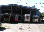  Museumsbahnen Schnberger Strand  Historischer Straenbahnbetrieb (Remise)