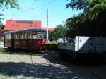 Museumsbahnen Schnberger Strand  Historischer Straenbahnbetrieb (Pers-Gterwagen)