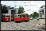 Nachdem V3 2970 eingerckt ist fuhr am 01.08.10 dann der V2 3006 seine Runden durch die Tramanlage am Schnberger Strand.