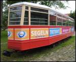 Historische Stra�enbahn im Stra�enbahnmuseum Sch�nberger Strand am 27.06.2013