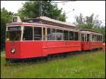 Historische Straenbahn im Straenbahnmuseum Schnberger Strand am 27.06.2013