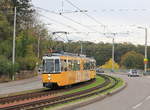 GT4-Duo von Tw 450 angeführt am 27.10.2019 zwischen Geroksruhe und Payerstraße.