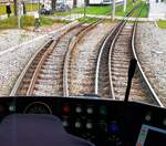 SSB Stuttgart__Blick aus dem Führerstand.