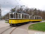 Die Sonntgliche fahrt der Straenbahn Linie 23 heute mit dem Mf.