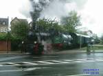 Lok Braunschweig des  Asse-Bummler s am 17.05.2008 auf dem
Weg von Peine nach Gr. Ilsede auf der VPS-Bahn.
Anlass 150 Jahre Ilseder Htte