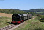V36 204 mit dem Nachmittagszug nach Weizen bei Epfenhofen 15.9.19