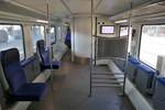 Blick in die untere Etage eines Dosto97 der DB Regio Nordost.
Aufgenommen im RE5 Stralsund - Wünsdorf-Waldstadt im Mai 2018.