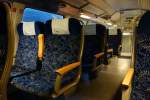 Blick in die 1.Klasse des ME 81904 Hamburg Hbf - Bremen Hbf (RB41). Februar 2015.