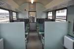 Blick in das 1. 2-Klasse abteil mit Mehrzweckabteil im OFV-Design ohne Glastrennwände des 31-34 378 ABnrz 418.4. Eingereit im RE München HBF-Simbach am 01.09.2014 