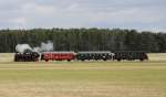 2.6.2012 von  Basdorf nach Klosterfelde: Traditionszug der Berliner Eisenbahnfreunde mit 90 80 0 092 995-4 D-BEF  Stomoma  anl�sslich des 111.