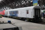 Der DZSF-Forschungszug D-RADVE 56 80 90 94 010-3 Dmz⁰⁹⁰, am 19.09.2026 beim Tag der Schiene in Leipzig Hbf.