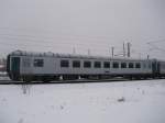 5 Militrbegleitwagen standen am 23.01.11 in Reichenbach V. oberer Bahnhof. Sie wurden auch geheizt!