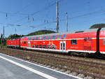 D-DB 50 80 26-35 203-1 DBpza 751.4 im RE 4880  Saale-Express  nach Halle (S) Hbf, am 22.07.2020 in Jena-Göschwitz.