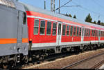 Bnrz 450.3 (50 80 22-35 902-2 D-GfE) der Gesellschaft für Eisenbahnbetrieb mbH (GfE) ist eingereiht in einer Überführungsfahrt der Wedler Franz Logistik GmbH & Co.