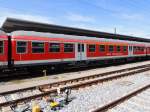 ABmrz 50803134331-4 der SüdOstBayernbahn ist in München-Ost abgestellt; 150508