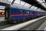 D-ÖBB nightjet- Schlafwagen  WLABmz 61 80 72-90 024-3 in HB Zürich am 12.10.2025
