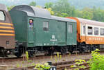 06. September 2014, In Meiningen fanden die Dampfloktage statt. Lok 285 103 kam mit einem sonderzug aus Magdeburg. Mit von der Partie war der DR-Begleiterwagen 40 50 940-0379-6. 