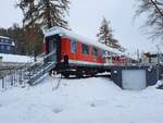 D-DB 50 80 84-33 137-2 Bydz als Bistropa, am 27.01.2021 in Lichtenhain (a d Bergbahn).