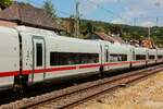 DB ICE-L Talgo Mittelwagen in Oberwinter, Juli 2026.