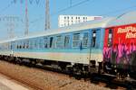 GfF InterRegio-Wagen 2.Klasse in Essen Hbf, Juli 2026.
