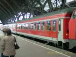 Dieser ehemalige IR-Wagen war am 31.03.06 in den Vier-L�nder-Express von Hof nach Leipzig Hbf eingereiht.