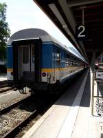 Netinera ALEX Wagen stehen am 26.07.13 in Oberstdorf 