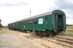 Zwei Bghw-Wagen standen im Eisenbahnmuseum Stafurt, 20.06.08