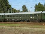 Rekowagen Bghw 55 80 28-14 947-1 eingereiht,am 06.Juli 2013,im Strtebekersonderzug aus Cottbus in Bergen/Rgen.