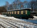 Reisezugwagen KB4ip 970-783 am 01.Januar 2011 in Putbus.