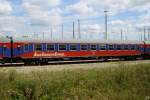 Bom 21-80 084-8 von BahnTouristikExpress steht am 21.8.2010 im Bw Rostock.